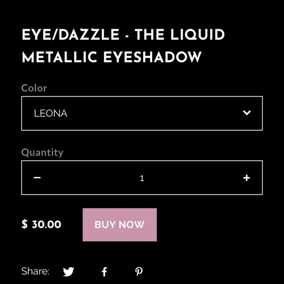 Josephine EYE/DAZZLE - The Liquid Metallic Eyeshadow - Picture 2 of 7